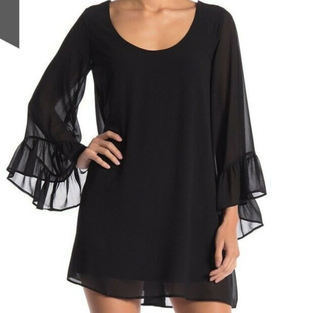 Show Me Your MUMU Black Boomerang Low Back Dress M